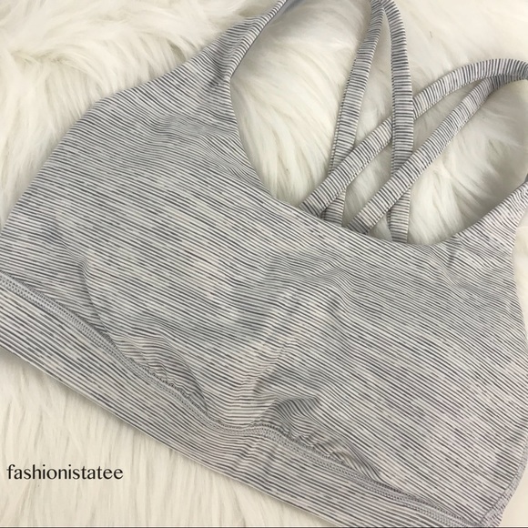 NWT lululemon energy bra space nimbus battleship - Picture 7 of 8